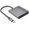 Порт-реплікатор CABLEXPERT 2-in-1 USB-C to HDMI/DP (A-CM-HDMIFDPF-01)