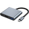 Порт-реплікатор DYNAMODE 3-in-1 USB-C to HDMI, USB3.0, PD87W