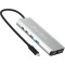 Порт-реплікатор J5CREATE 6-in-1 USB4 8K Multi-Port Hub (JCD403-N)
