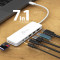 Порт-реплікатор J5CREATE Eco-Friendly 6-in-1 USB-C Multi-Port Hub with PD100W Cyan (JCD373EC-N)