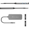 Порт-реплікатор J5CREATE USB4 8K60 Slim Hub (JCH453-N)