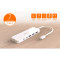 Порт-реплікатор J5CREATE USB-C Multi-Port Hub with PD60W White (JCD373-N)