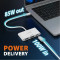 Порт-реплікатор J5CREATE USB-C to HDMI 4K@144Hz & USB3.2 with PD100W Blue (JCA399-N)