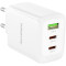 Зарядное устройство BOROFONE BN32 Cargador 2xUSB-C,1xUSB-A, PD65W+QC3.0 White