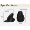 Вертикальна миша HP 925 Ergonomic Black (6H1A5AA)