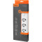 Сетевой фильтр VIDEX Oncord White, 4 розетки, 2м (VF-PD42-W)
