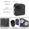 Бездротовий петличний мікрофон PULUZ SmartLink WS300 Magnetic Lavalier Wireless Microphone Black (PU3155B)