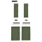 Надувний матрац NATUREHIKE CNK2550WS019 200x125 Green (6977465869616)