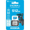 Карта пам'яті KIOXIA (Toshiba) microSDXC Exceria G3 512GB UHS-I U3 V30 A2 Class 10 + SD-adapter (LMEX3L512GG2)