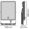 Прожектор LED с датчиком движения OSRAM Floodlight Essential Sensor 30W 4000K