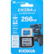 Карта пам'яті KIOXIA (Toshiba) microSDXC Exceria G3 256GB UHS-I U3 V30 A2 Class 10 + SD-adapter (LMEX3L256GG2)