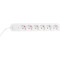 Сетевой фильтр VIDEX Oncord White, 6 розеток, 3м (VF-PD63G-W)