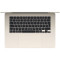 Ноутбук APPLE A3448 MacBook Air M5 15" 16GB/512GB Starlight (MDVD4UA/A)