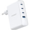 Зарядний пристрій CHOETECH PD9002 100W 3xUSB-C, 1xUSB-A, PD, QC, GaN Wall Charger White