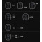 Зарядное устройство CHOETECH PD9006 65W 2xUSB-C, 1xUSB-A, PD, QC, GaN Wall Charger White