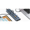 USB-хаб с выключателями ACASIS HB16 Pro USB-C/A to 8xUSB-C3.2, 8xUSB-A3.2