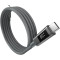 Кабель CHOETECH XCC-1067 Magnetic USB-C to USB-C PD60W 1.2м Gray (XCC-1067-GY)