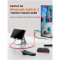 Кабель CABLETIME 4K 144Hz PD 100W USB-C to HDMI/USB-C 2м Black/Red (CC26L)