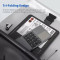 Клавіатура бездротова VOLTRONIC B033, складана з тачпадом, Gray