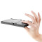 Клавіатура бездротова VOLTRONIC B033, складана з тачпадом, Gray
