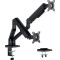 Кріплення настільне для 2-х моніторів ITECH LDT117-C024E 17"-35" Black