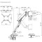 Настольное крепление для монитора ITECH LDT96-C012 24"-57" White