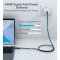 Кабель CHOETECH XCC-1042 USB-C to USB-C 240W 2м Black