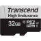 Карта пам'яті TRANSCEND microSDHC High Endurance 350V 32GB UHS-I V30 Class 10 + SD-adapter (TS32GUSD350V)