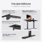 Комп’ютерний стіл з електрорегулюванням висоти ANDA SEAT Xtreme 1400x750mm Black