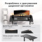 Комп’ютерний стіл з електрорегулюванням висоти ANDA SEAT Xtreme 1400x750mm Black