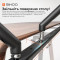 Комп’ютерний стіл з електрорегулюванням висоти SIHOO D07 1.6m Wallnut/Black