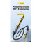 Кабель ESSAGER AUX mini-jack 3.5 mm - jack 6.35 mm 1.2м Gray