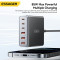 Зарядний пристрій ESSAGER Engine 85W 3xUSB-A, 3xUSB-C GaN Desktop Charger Black (EZC85W-SXB0G-Z)