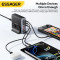 Зарядний пристрій ESSAGER Engine 85W 3xUSB-A, 3xUSB-C GaN Desktop Charger Black (EZC85W-SXB0G-Z)