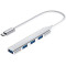 USB-хаб VEGGIEG USB-C to 1xUSB3.0, 3xUSB2.0 (V-K301)