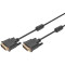 Кабель DIGITUS DVI Connection Cable DVI 3м Black (AK-320101-030-S)