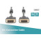 Кабель DIGITUS DVI Connection Cable DVI 3м Black (AK-320101-030-S)