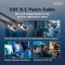 Патч-корд DIGITUS SSTP Cat.8.1 CU 0.5м Black (DK-1843-005)