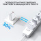 Зарядний пристрій CHOETECH PD3046 30W USB-A, 2xUSB-C PD3.0, QC3.0 GaN Wall Charger White