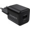 Зарядний пристрій CHOETECH PD5012 30W 1xUSB-C,1xUSB-A PD3.0, QC3.0 GAN Wall Charger Black