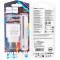 Зарядное устройство HOCO C109A Fighter 1xUSB-A, 2.1A White w/Micro-USB cable (6942007656603)