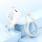 Зарядное устройство HOCO C109A Fighter 1xUSB-A, 2.1A White w/Micro-USB cable (6942007656603)