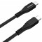 Кабель CHOETECH XCC-1008 Type-C to Type-C PD 100W 1м Black