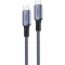 Кабель VEGGIEG V-M002C Type-C to Type-C PD 100W 1.2м Gray