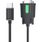 Кабель VEGGIEG V-U401 USB to RS-232 1.5м Black