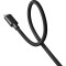 Кабель XIAOMI 6A High-Speed USB4 Braided USB-C to USB-C 1м Dark Gray (BHR087BGL)