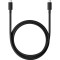 Кабель XIAOMI 6A High-Speed USB4 Braided USB-C to USB-C 1м Dark Gray (BHR087BGL)