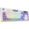 Клавіатура бездротова AJAZZ AK980 V2 Maillard Switch Purple/White/Blue