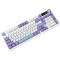 Клавіатура бездротова AJAZZ AK980 V2 Maillard Switch Purple/White/Blue