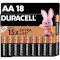 Батарейка DURACELL Basic AA 18шт/уп (81545414)